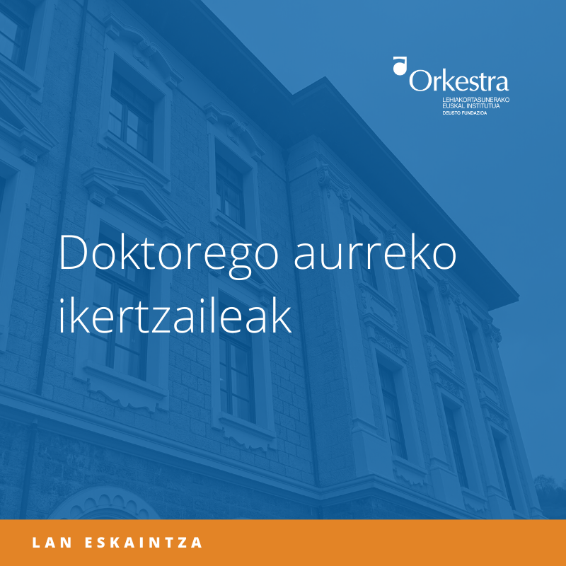 orkestra's tweet photo. Gure ikerketa-ildoak indartu nahi ditugu, hainbat profilekin. Doktorego ondoko edo doktorego aurreko ikertzailea zara? Datu-ingeniari gisa ikerketa-proiektuetan parte hartu nahi duzu? #laneskaintzak

Irakurri eskakizunak eta partekatu! 🔁