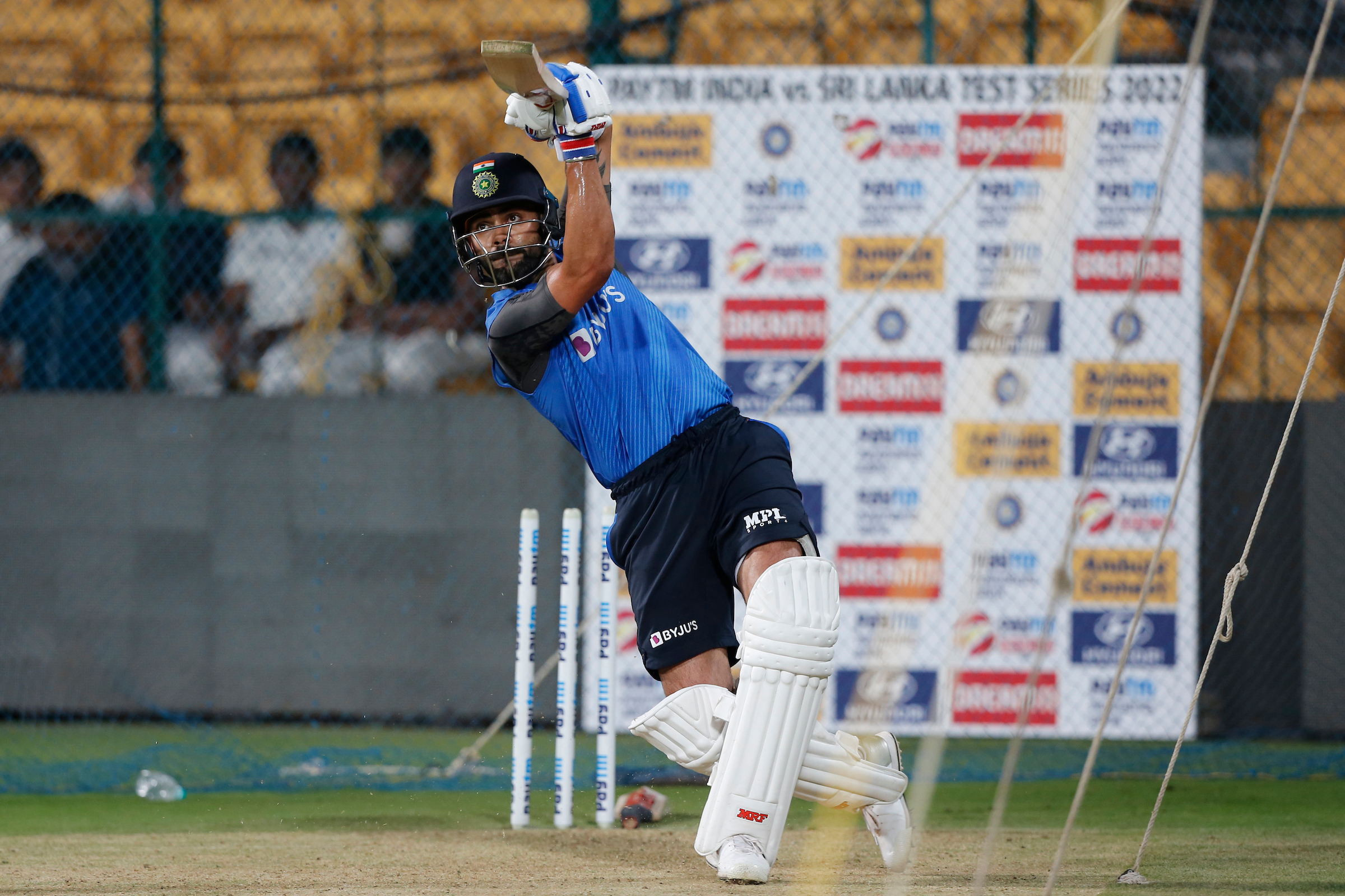 IND vs SL Pink Ball Test: Virat Kohli, Rohit Sharma practice under lights at Chinnaswamy Stadium ahead of Day-Night Test - Check pics