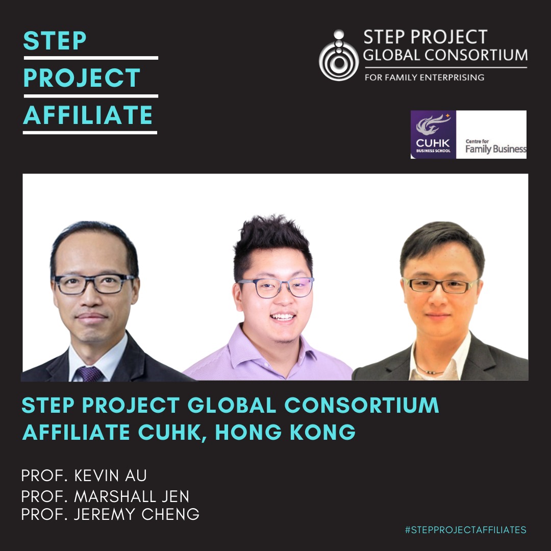 spgcfamilyeship's tweet photo. #STEPProjectAFFILIATES - Read The @FFIGlobal Research Report by the members of the STEP Project-CUHK Team; Kevin Au, Marshall Jen &amp; Jeremy Cheng. The report sheds light on dynamic durability in entrepreneurial families amid disruptions.
Report: https://t.co/NkBuKzhlpg https://t.co/vlWaQ69k97