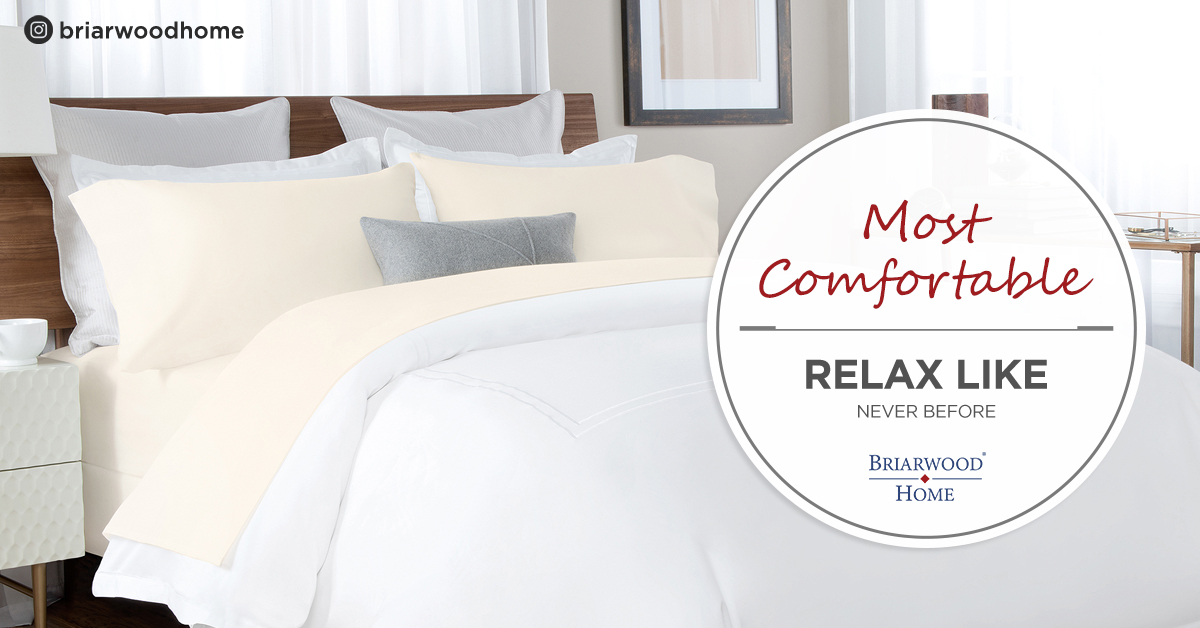 BriarwoodHome's tweet image. 100% Cotton 4 Pieces Bed Sheet Set - Super Soft Cotton Sheets (Queen, Ivory)

Shop From Amazon:
amz.run/5OLo

#percelsheets #percale #4pieces #sheetsets #supersoft #breathable #luxury #linen #cottonsheets #sheets #premiumcotton #beddingsets #cotton #bedding