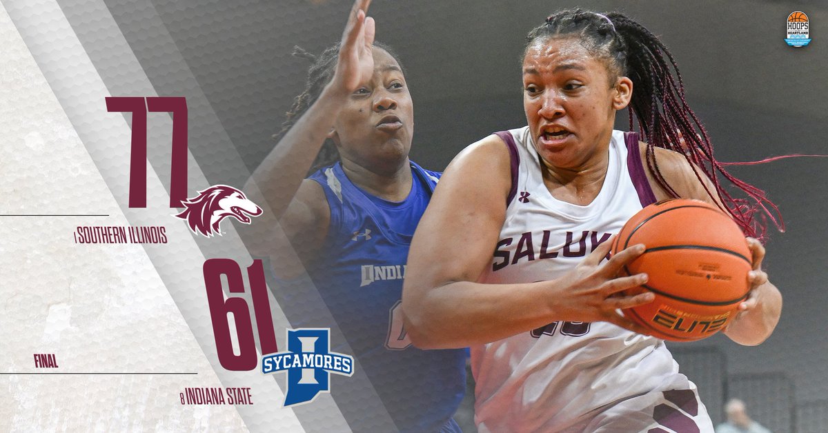 SIU_WBasketball's tweet image. 𝗪𝗘 𝗛𝗔𝗩𝗘 𝗔 𝗪𝗜𝗡𝗡𝗘𝗥!

The #Salukis advance to the #HoopsInTheHeartland semifinals. Tip is tomorrow at 1:30pm CT.