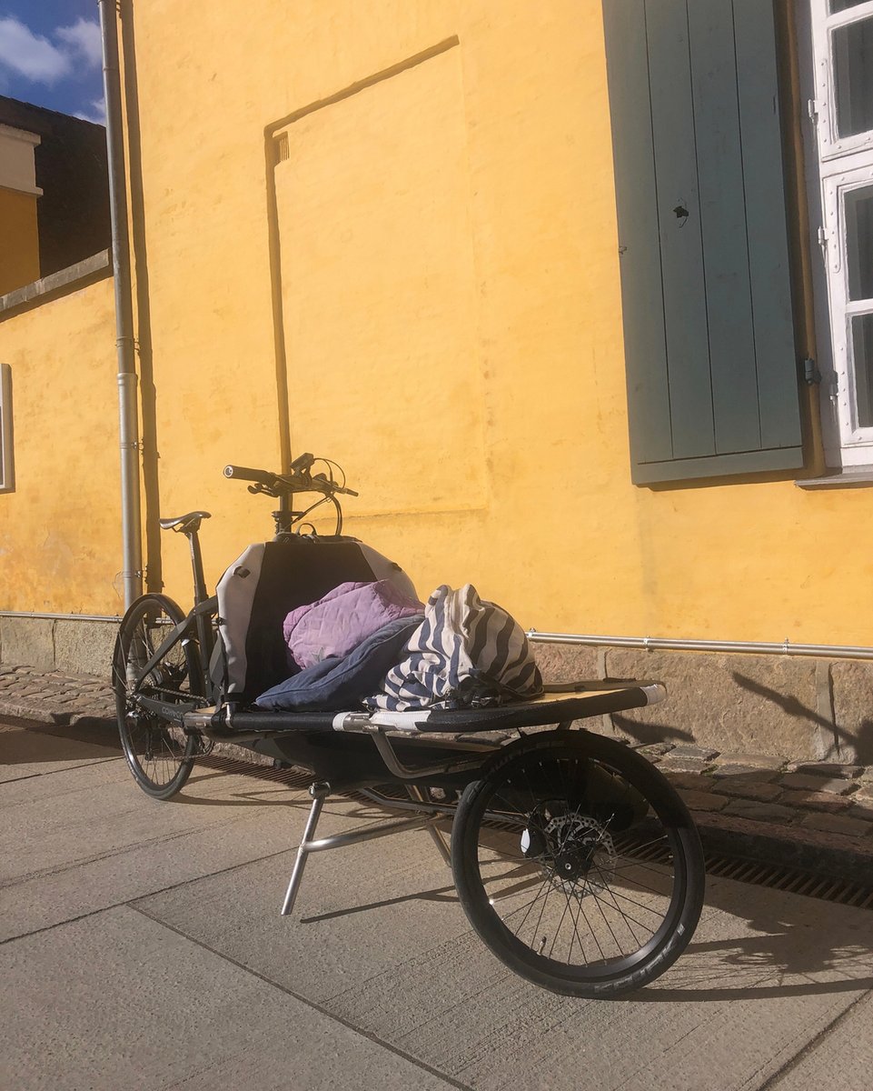 cohandco's tweet photo. VeloSled Anna electric - find her at stand #147 this weekend at @cphbikeshow in @oeksnehallen #bicyclesforlife #cargobikes #familylife #sustainableliving https://t.co/oNkJLkHx43