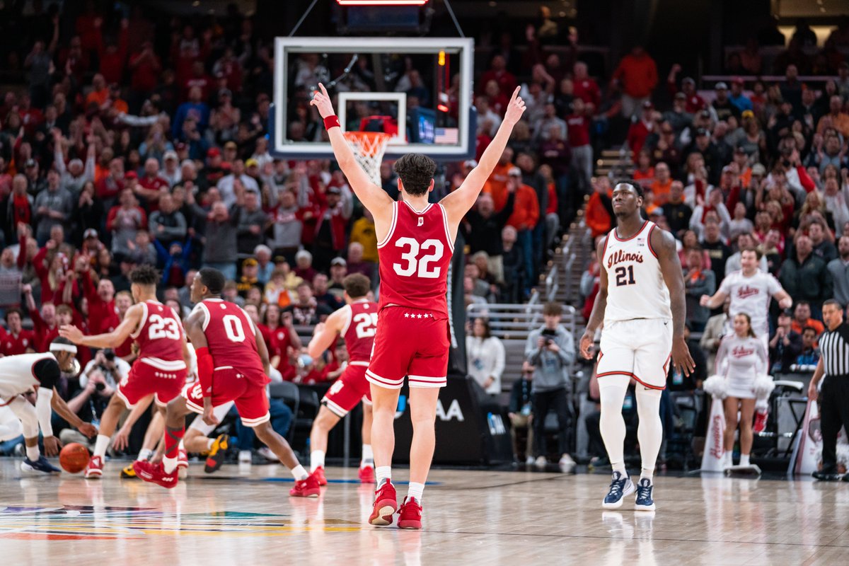 BigTenNetwork's tweet image. .@IndianaMBB is rolling 😤. Celly szn! 

#B1GTourney