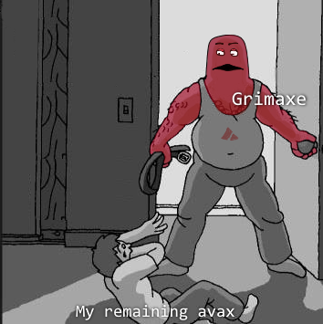 Grimaxe_Coin's tweet photo. @BSCGrimaceCoin @ICEEEGaming #Grimaxecoin is superior to grimace! Also we are doing airdrops check us out :) https://t.co/c9jr9PfjIy