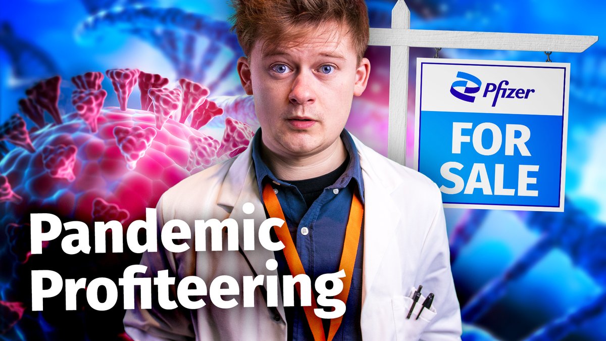 Pfizer, Moderna &amp; Co have made billions of dollars in pure profit from the sale of COVID-19 vaccines over the past year.

At the same time, vaccination rates in the Global South have remained startlingly low.

What gives?

My latest video is out now: youtu.be/fHxV_YURY28