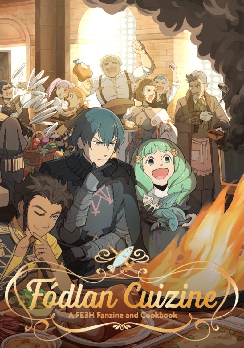 FodlanCuizine's tweet photo. We are happy to announce that all digital copies have been emailed out 📨

We hope you enjoy the PDF of Fódlan Cuizine and the printable meal planners and recipe cards! If you have any issues accessing the files, please feel free to reach out 🐟✨

(Cover by @Norue67) https://t.co/bR7uhrA7j8