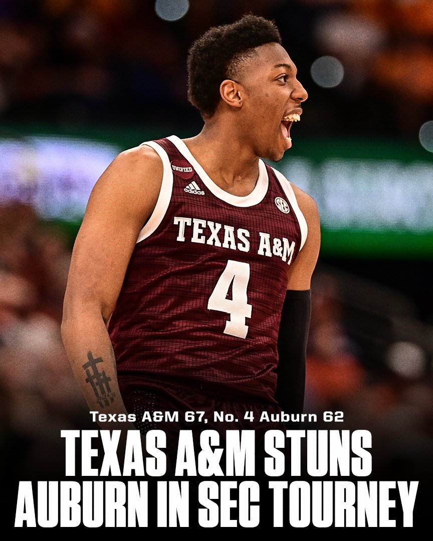 SECNetwork's tweet photo. HOW 'BOUT THEM AGGIES 😱 

@aggiembk’s first top-5 win in 40 years 🤯 https://t.co/WaRbihMh7W