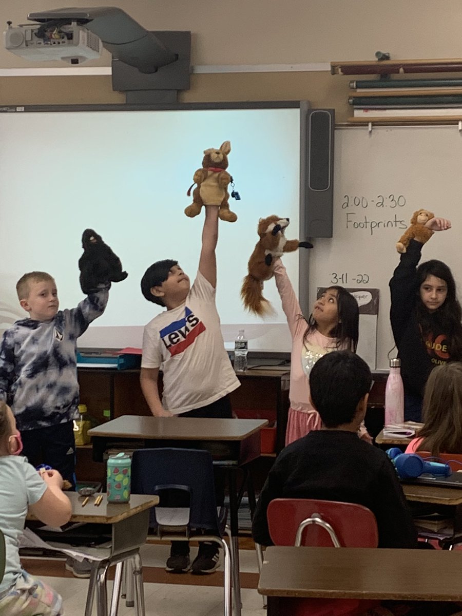 Students participate in a lesson about coping skills during Footprints Program! <a href="/CMSmtolive/">CMS Elementary School</a> #thisiscms