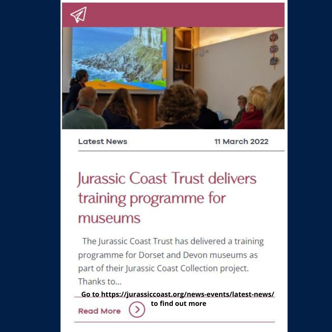 jurassic_coast's tweet photo. *News*
Our latest news article on our website gives a little insight into some of the work we do, working with local #museums to enhance knowledge and enjoyment of the #JurassicCoast and its #FossilCollection for all.
Go to https://t.co/9q60nqxC20 to find out more. https://t.co/YV2I4pCUsu