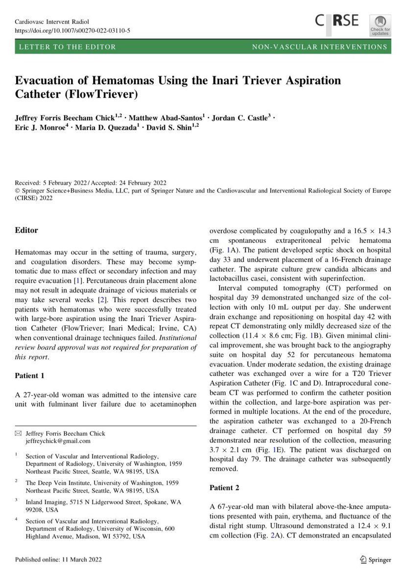 Jeffrey F. B. Chick, MD, MPH tweet media