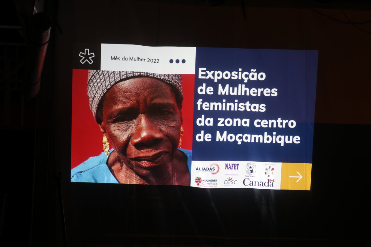 WVL_ALIADAS's tweet photo. No âmbito da promoção do mês da mulher, está a decorrer, no CCFM, cidade de Maputo, o Concerto “Quem disse que as mulheres não podem fazer uma serenata”.
Neste concerto, que contou com apoio do ALIADAS, o programa fez uma exposição de mulheres feministas da Zona Centro. https://t.co/zY6cj6yOLB