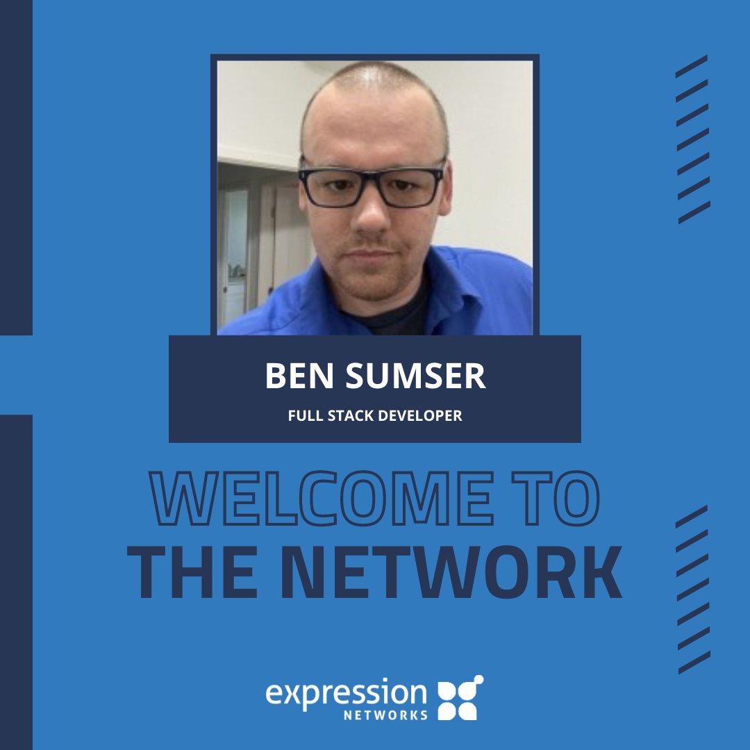 expr_ai's tweet photo. We are thrilled to welcome Ben Sumser to Expression Networks! Ben is joining the team as a Full Stack Developer and we're excited to have him in our corner.

Welcome to the Network Ben! https://t.co/bmxAVTzd9p