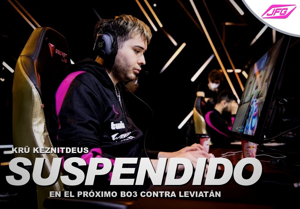 #VCT - KRÜ Keznit ha sido suspendido durante el próximo BO3 contra Leviatán, por los supuestos actos de racismo en contra de un jugador de Gamelanders de Brasil.

¿Y las amenazas de jugadores brasileños? Bien gracias.