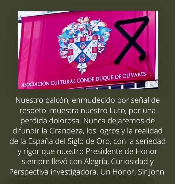 GuzmanGasparde's tweet photo. Sir John Elliot,aprendiendo de su humildad, calidez y cercanía nunca olvidaremos su enorme sonrisa de gratitud ,y asombro ,cuando el Teatro de Olivares se puso en pie para aplaudir su última intervención pública como académico, y le fue otorgado el título  de Hijo De la Villa . https://t.co/G2aDZFwpjH