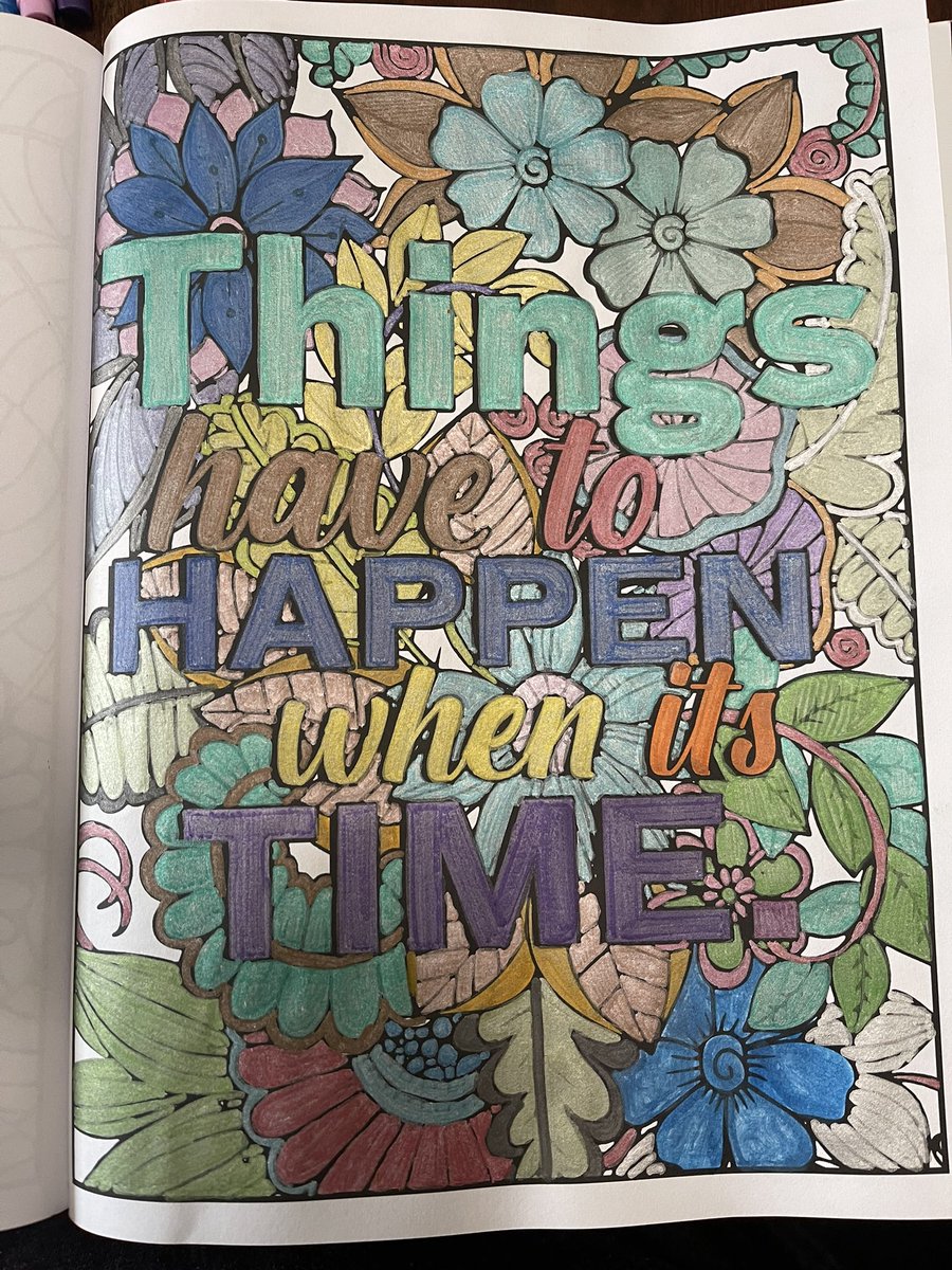 Coloring to not get so emotional!