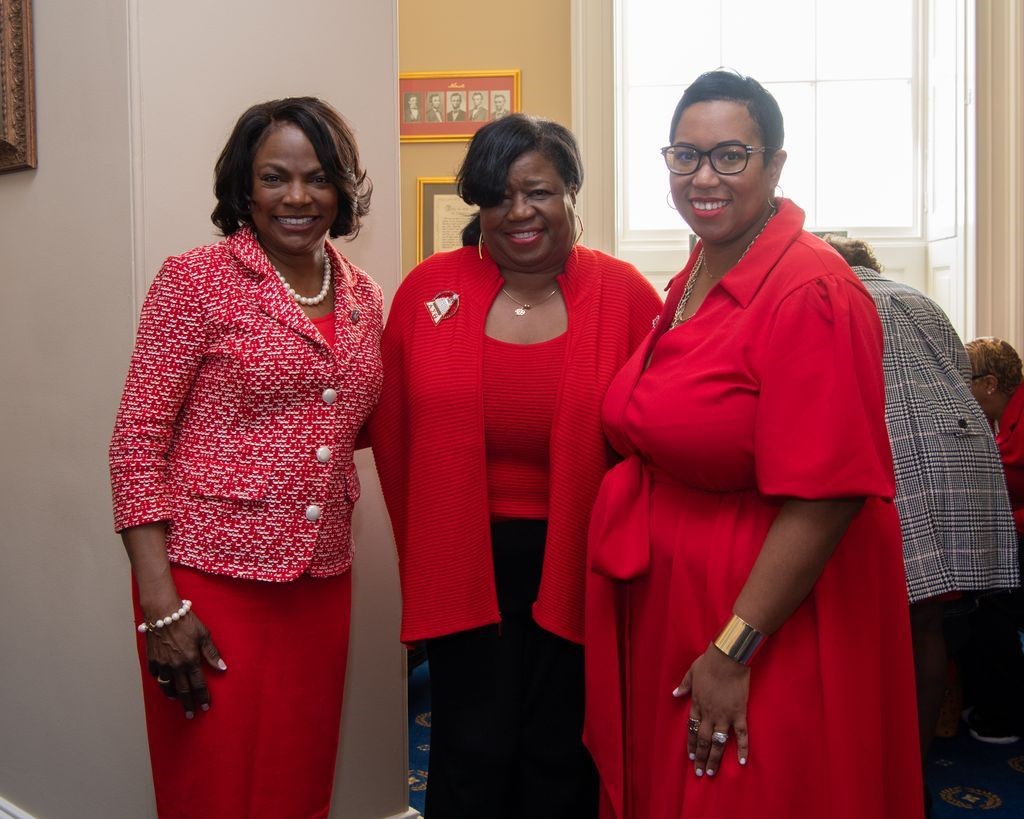 dstinc1913's tweet photo. Earlier this week Delta Sigma Theta Sorority, Incorporated celebrated #InternationalWomensDay with a visit to Capitol Hill to conclude #DDNC2022! 
#DST1913 https://t.co/YTFEA9phm0