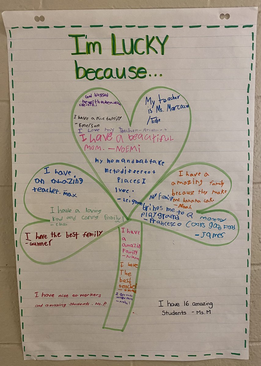 Ms_Marcoccia's tweet photo. We are the luckiest bunch in room 205 ☘️💚 https://t.co/hieKgxYh4q
