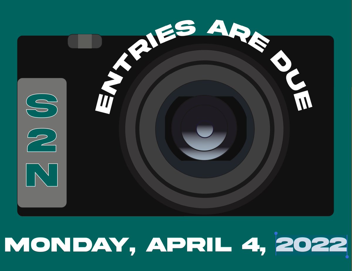 Entries are due on April 4th, but if you are ready before then, contact your staff sponsor and ask them to review your film and fill out the entry form.