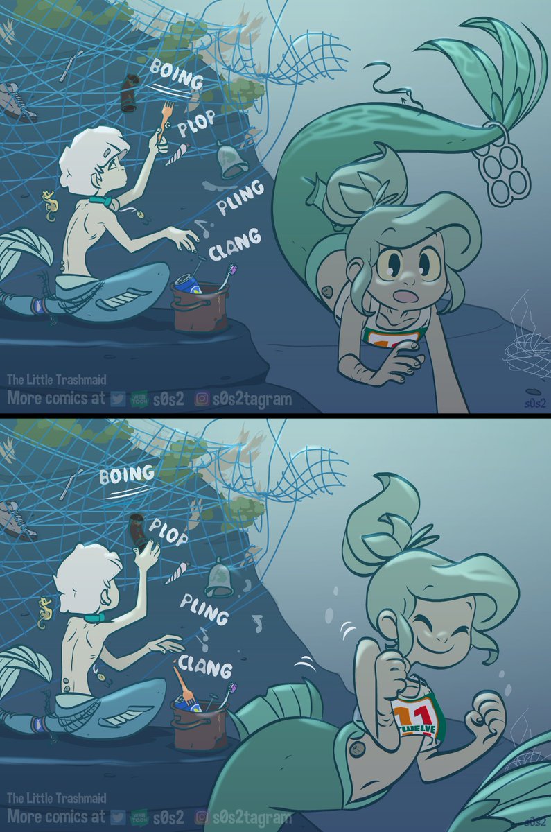 Feel the rhythm part 1🐠🕺

#thelittlemermaid #trashmaid #Mermaid #savetheplanet 