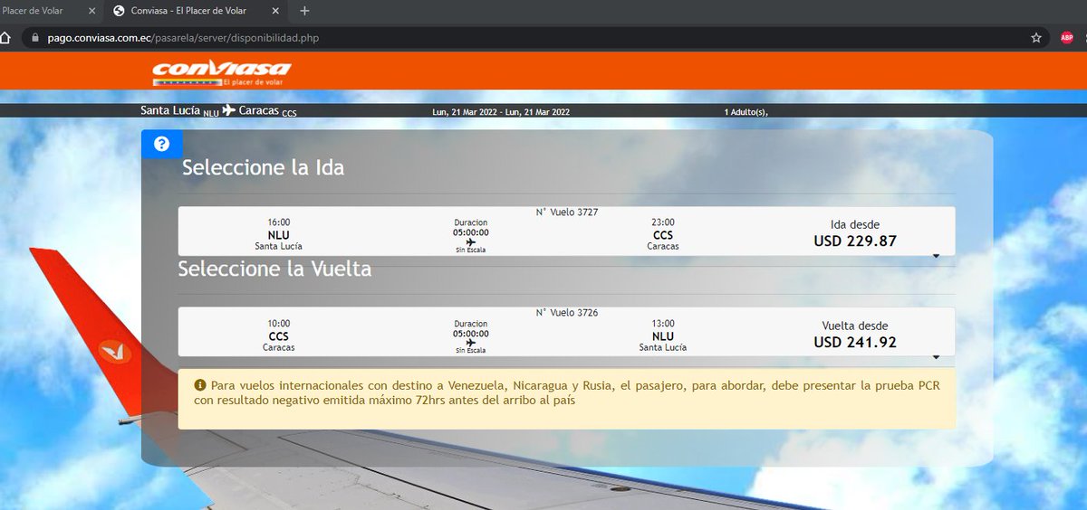 besoalconejo's tweet photo. Esos venezolanos son una pistola, ya inventaron el viaje en el tiempo, el único vuelo disponible de Santa Lucía a Caracas disponible, sales por la tarde de México y regresas por la mañana de Venezuela el mismo día, chulada de avance tecnológico. https://t.co/gwboOdwdyl