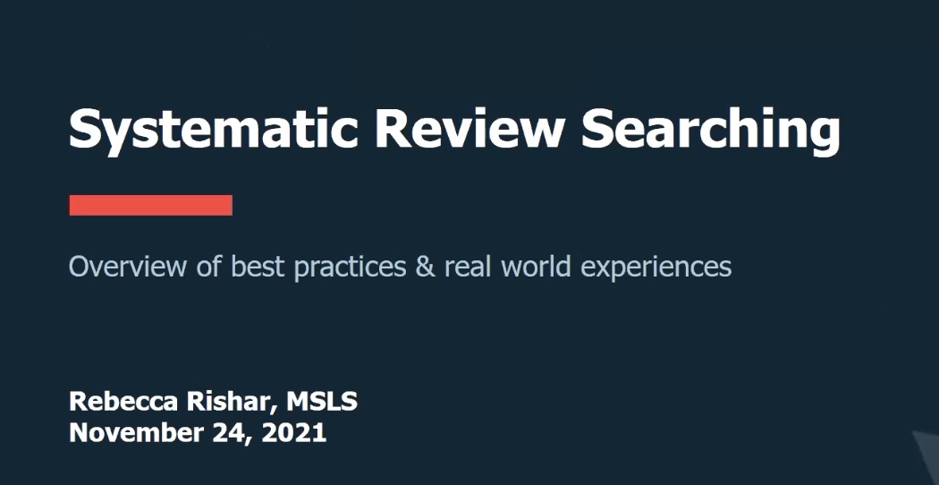 Drug_Evidence's tweet photo. TI Methods Speaker Series webinar recording now available! 😍👩🏽‍💻

#SystematicReviews searching: an overview of best practices &amp; real world experiences

👉🏽View recording here: https://t.co/Pe8VspRgPO

#ResearchMethods #SystematicSearching #MedLibs https://t.co/NVn4Ty6Z6u