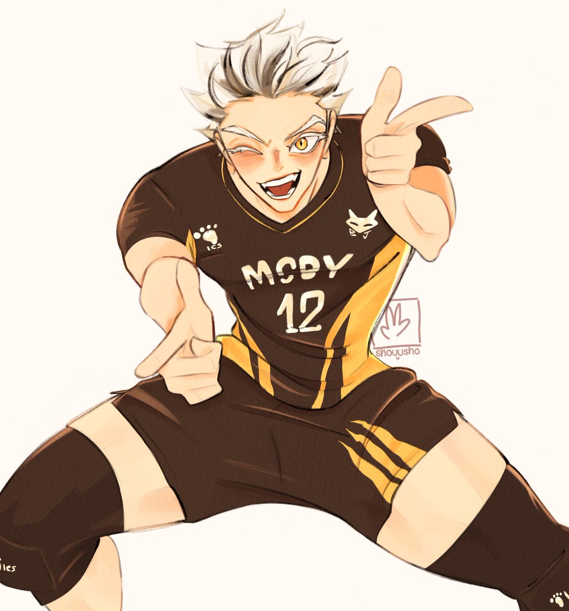 hey hey HEY!! #haikyuu #bokuto