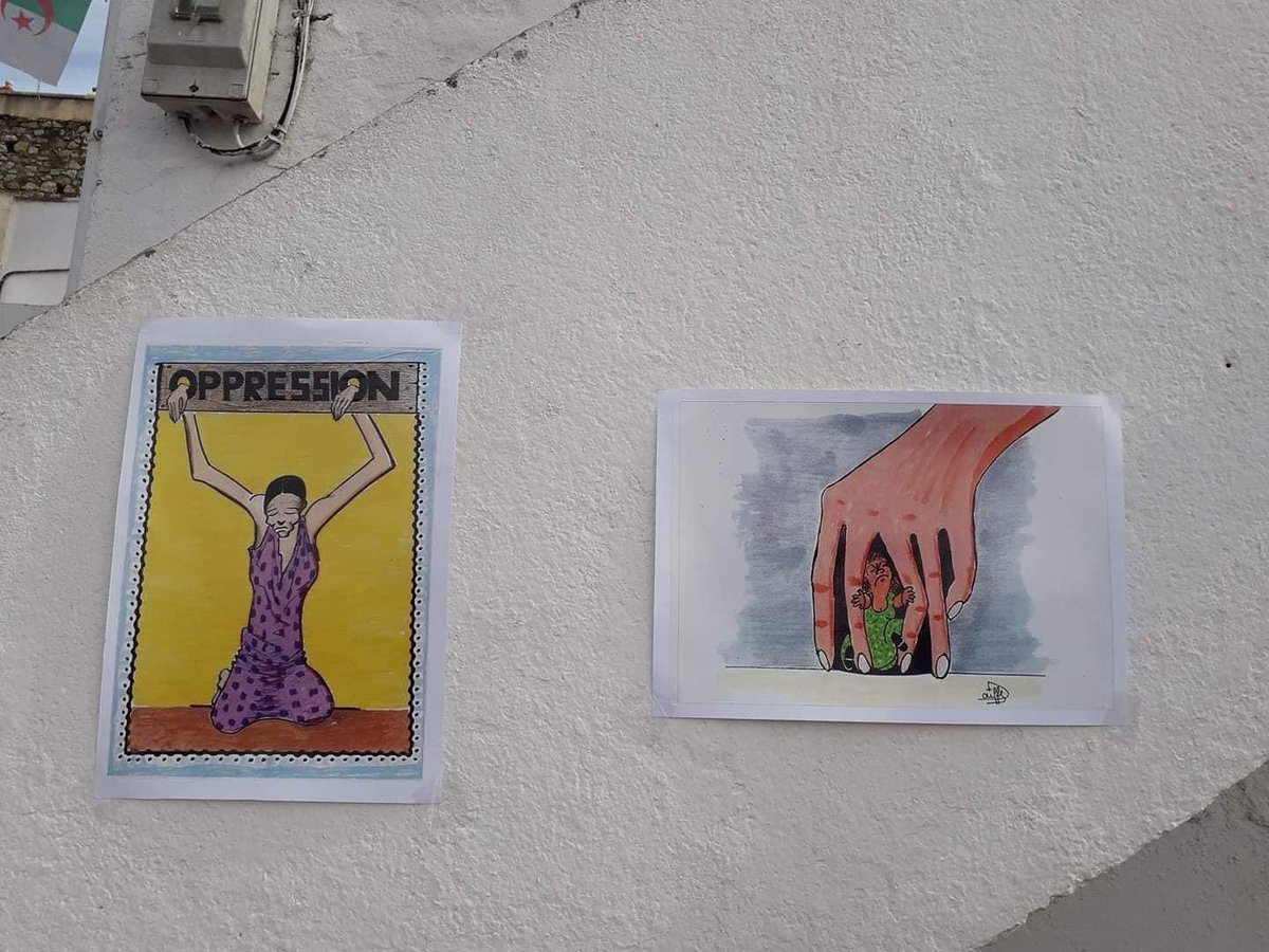 Le_jfa's tweet photo. Caravane de l'espoir et de la paix _Taqeffaft n talwit d ussirem a été aujourd’hui à Ath Hagg- Tizi Ouzou.
Une conférence a eu lieu sur les droits des femmes et des enfants.Une exposition aussi des dessins de l’artiste Daïffa sur les violences faites aux femmes. https://t.co/4w76PxuWxn