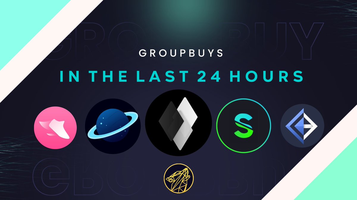 Our friends loved Groupbuy Sunday 3.0!👑
you don't want to miss the next Groupbuy Sunday?🕵️‍♂️

Like🤍Retweet♻️Follow 🙌+ Tag 2 FRIENDS!