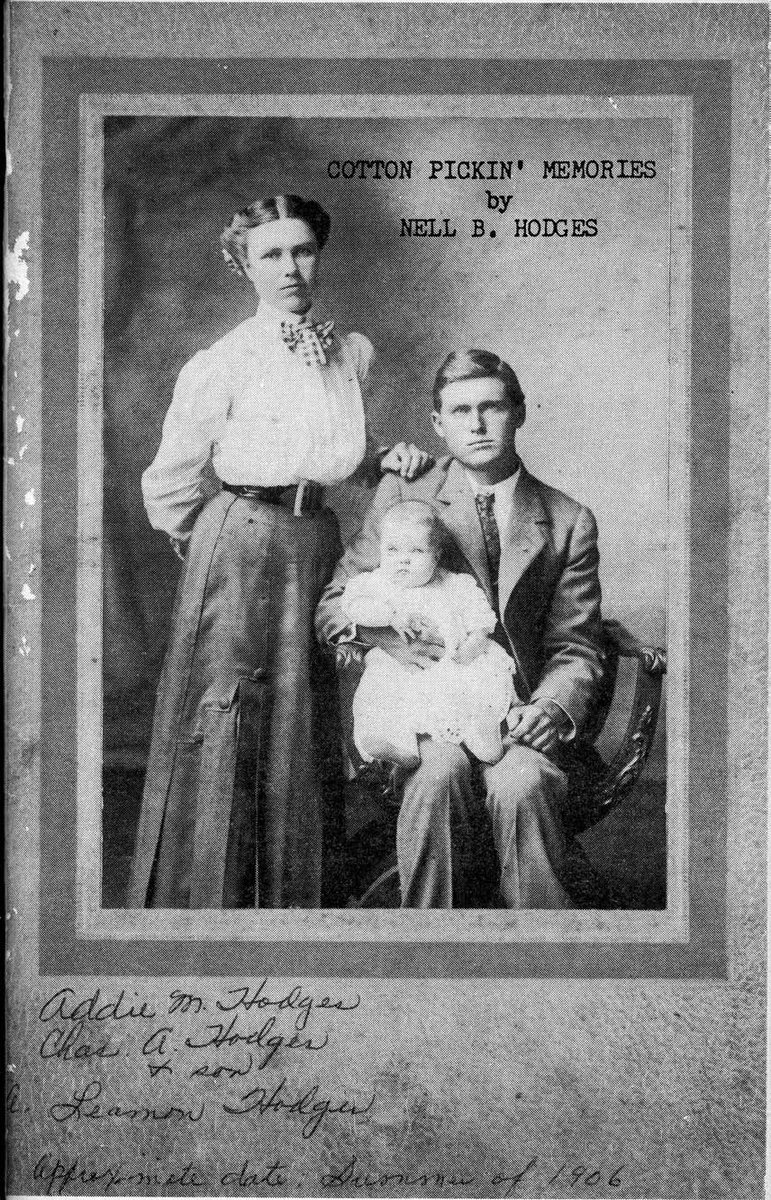 WiregrassArchiv's tweet photo. #WHM today introduces Nell B. Hodges of the small community of Grimes, AL (N. of Dothan) who privately published two memoirs in the 1980s,   "Another Time, Another Place," and "Cotton Pickin' Memories." https://t.co/yjXKEpFnjH