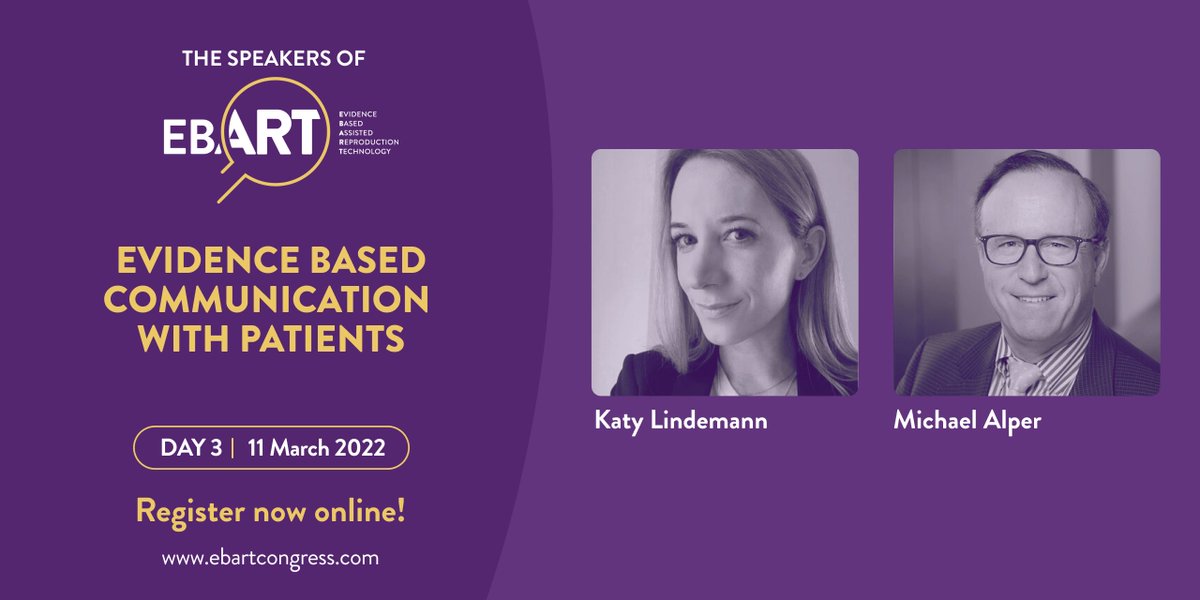 eugin_en's tweet photo. We will be back in 5 minutes with Session 4 of #EBART2022: Evidence Based Communication with #patients. A session moderated by @ameliararanda and Antonio Gosálvez from @quironsalud #ShapingTheFutureOfART https://t.co/3kuu80Bm2T
