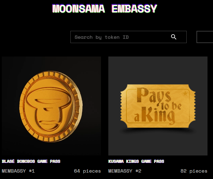 14/ Talking about partnerships - <a href="/BlaseBonobosNFT/">Blasé Bonobos</a> and @kusamakings are now a part of the <a href="/MoonsamaNFT/">Moonsama</a> #Kusamaverse with them having received gaming passes for Carnage Mar 6th!