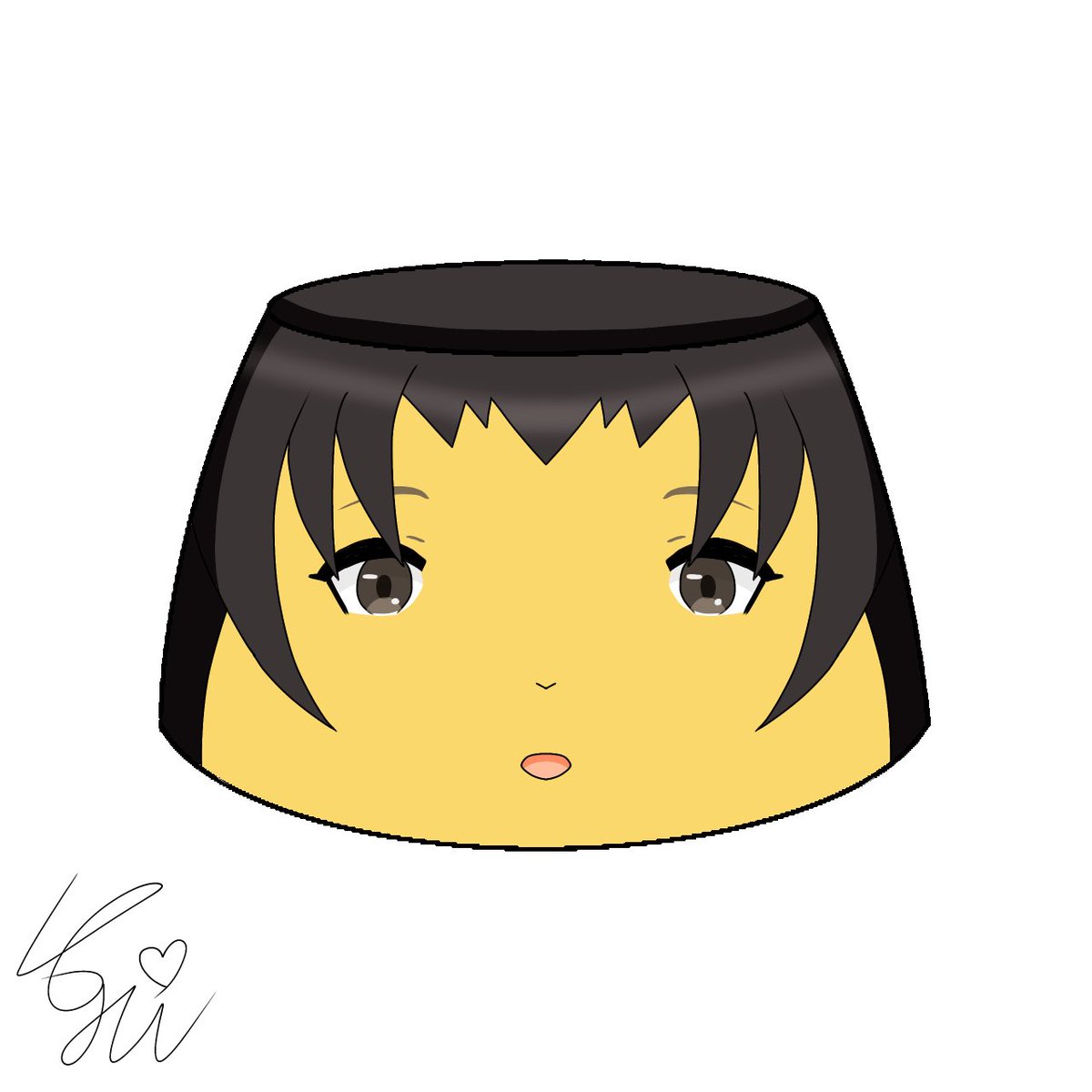 【ミニ原画】プリンしも おしらせ】 本日よりローソンプリントとミニストッププリントで
