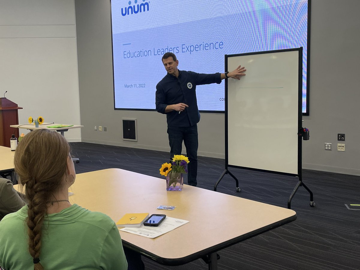 EdLeadersMaine's tweet photo. Thanks to @unumnews for hosting the #KappaClass today at their corporate drive location. https://t.co/TywLOWItjg