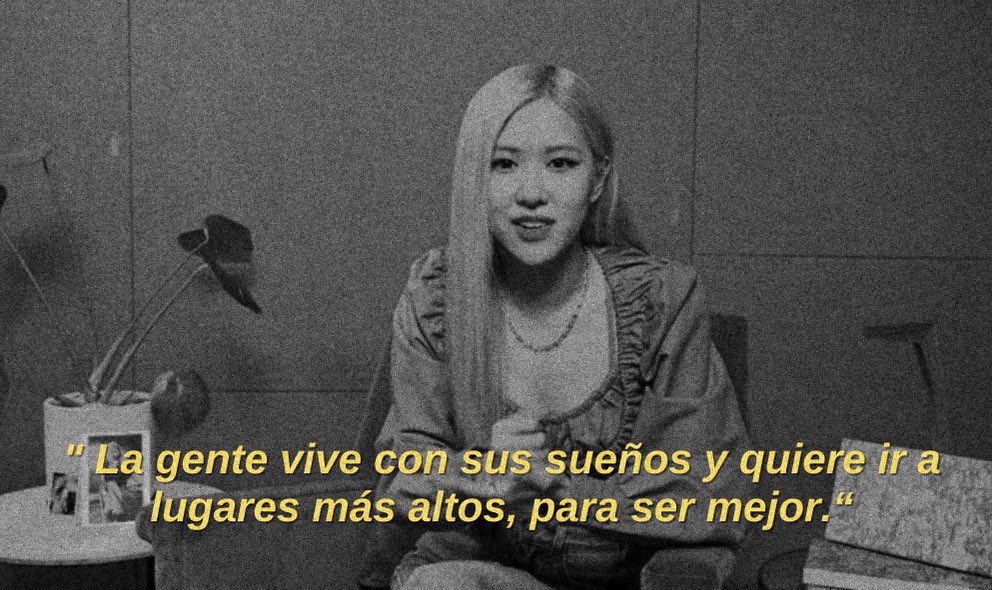 BPINKLATINO's tweet photo. Rosé nos dejo un mensaje tan poderoso con On the Ground sobre la compensación.

seguir sus sueños,pero también a mantenerse humildes y realistas. Valora lo que tienes alrededor,no solo te centres en llegar a la meta.

SOLOIST ROSÉ ANNIVERSARY
#OneYearWithR
#R러뷰_로제솔로_1주년 https://t.co/896AE3H3S6