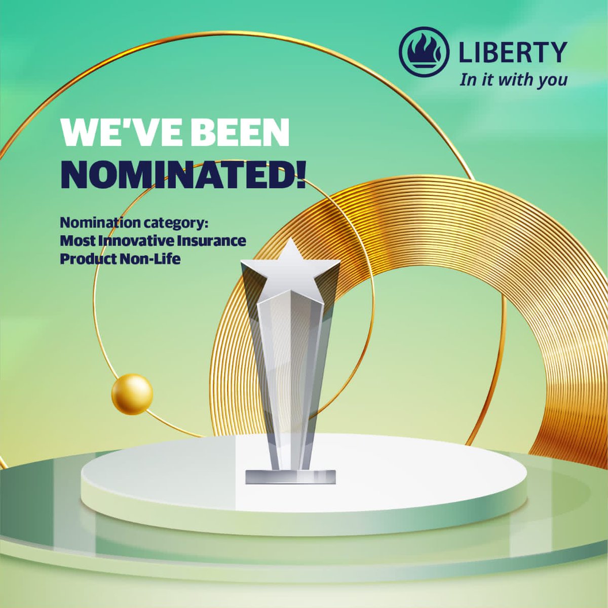 liberty_uganda's tweet image. We have been nominated for the "Most Innovative Insurance product, Non life" category at the ongoing #InsuranceInnovationsAward2021 happening now at @SerenaHotel.

#InsuranceWeek22