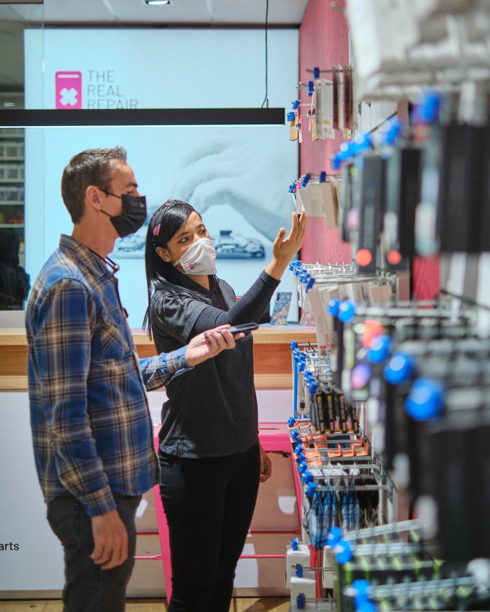 Real Repairs Real Quick... check! ✅ High-quality accessories... check! ✅

From device repairs and pre-owned devices to accessories galore, our TRRC experts are always happy to assist! 🥰