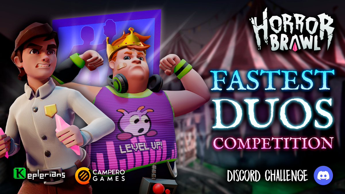 keplerians_2's tweet photo. @HorrorBrawlGame Do you wanna get FREE GEMS? 🤑 Here comes our 5th #DiscordChallenge 😉

Don't miss the chance and brawl with your best friend! 🔫🔫🔫 You could brawl with us and your favourite YouTubers in the next streaming! 😱

Learn more about the challenge here ➡ https://t.co/jZ21PSX8xk https://t.co/kqVBN66pW8
