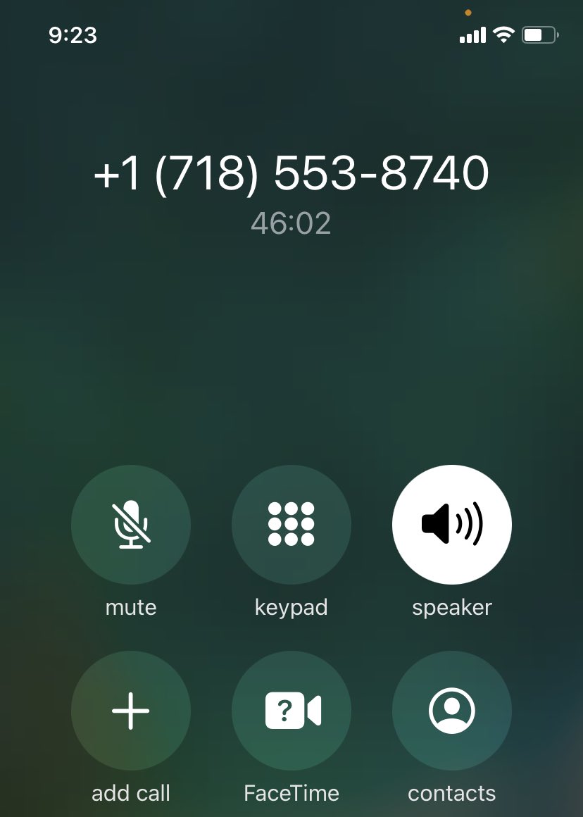 MrMayface's tweet photo. @Aramex Why in the world have I been on hold this long? https://t.co/93IYcCUHSA