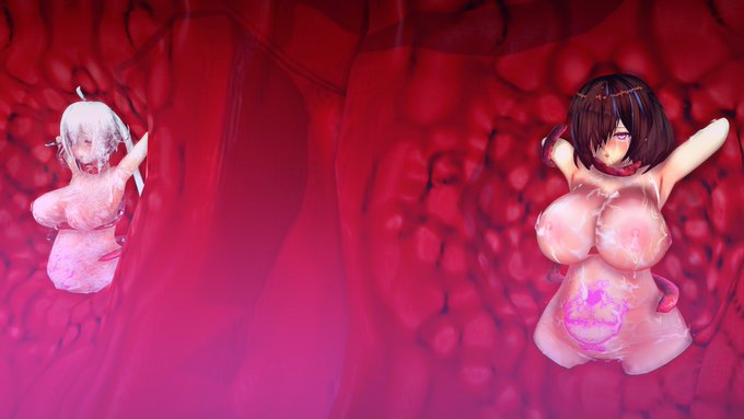 おまけ:背景で捕まってる人たち #COM3D2 