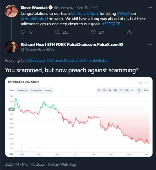 RichardHeartWin's tweet photo. .@stevewoz appears to have scammed, but is now getting free press for saying #Bitcoin is cool? https://t.co/YnaNyQxlfq https://t.co/lkPWmxh5Iu