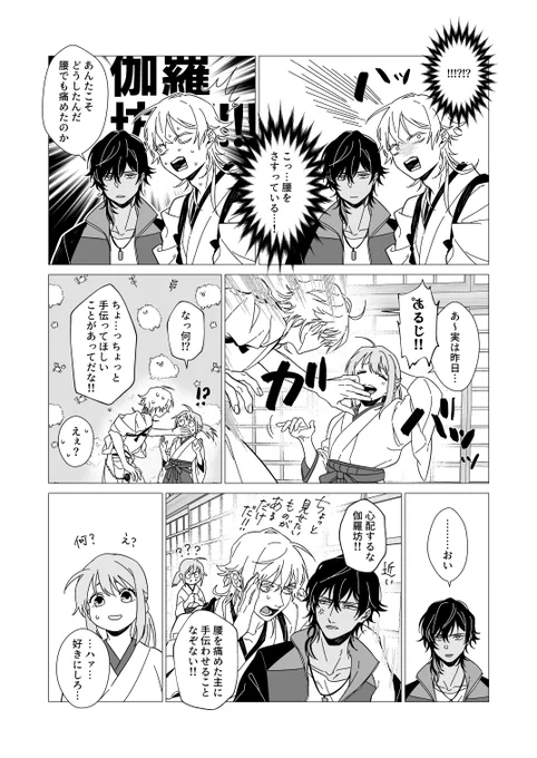燭さにですらないただの下ネタ漫画 2/3
※光忠は出てこない 