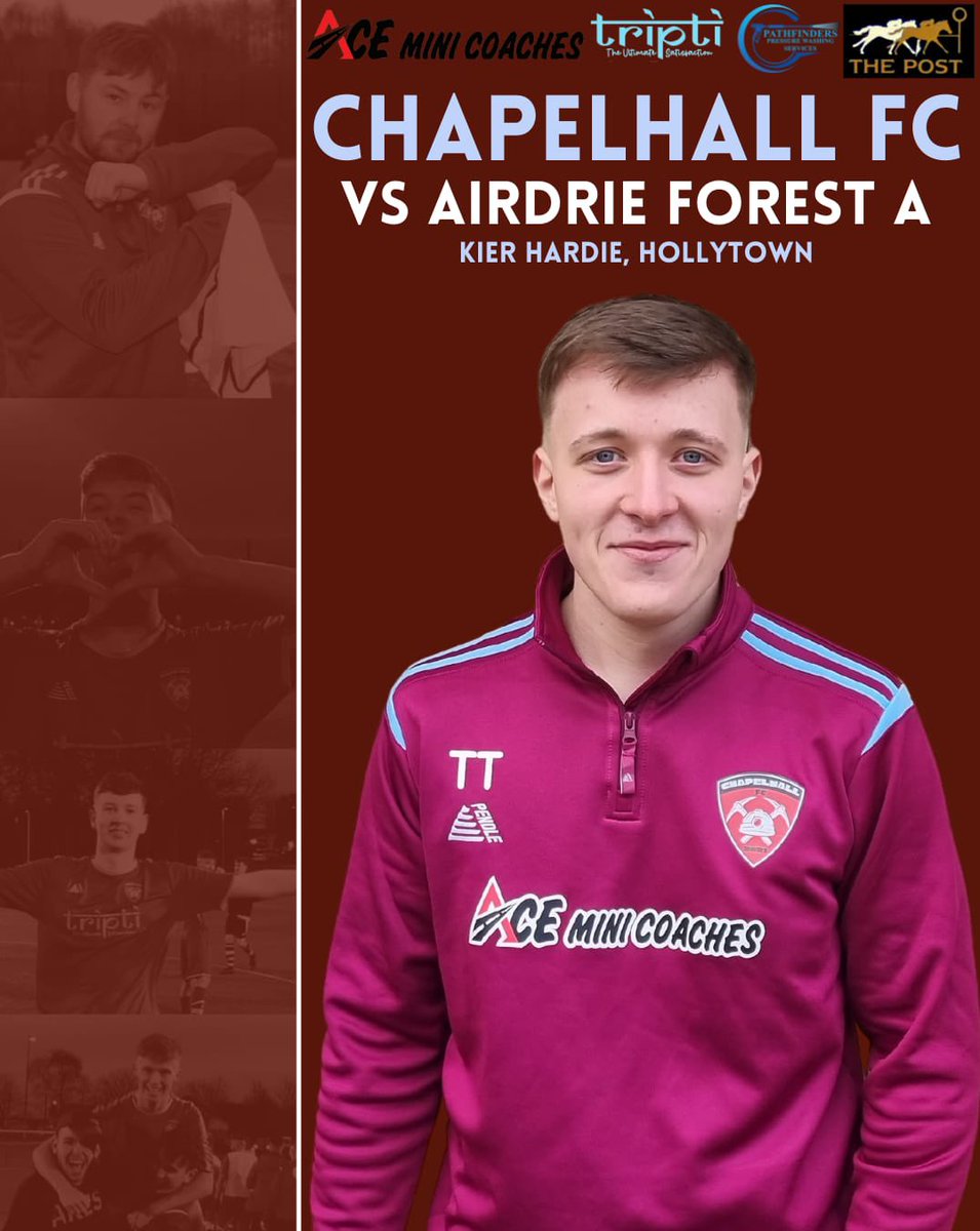 #FIXTUREFRIDAY ⚽️ 

🏆 League Cup - Matchday 1 
📆 Sunday 13th March
🏟 Keir Hardie Sports Centre
🆚 Airdrie Forest
⌚️ 3:00pm kick off 
📍 Holytown
