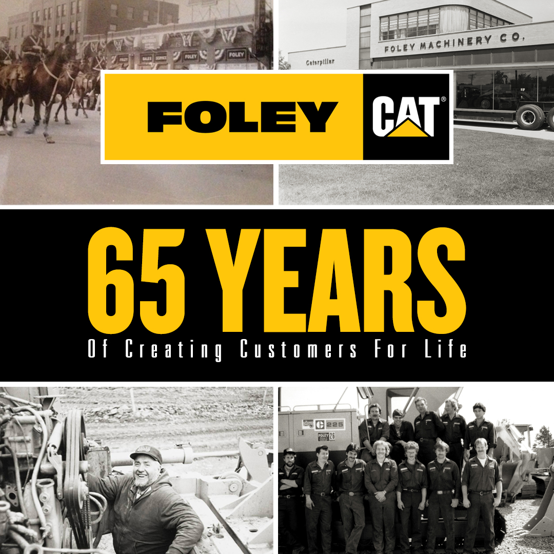 CatFoleyInc's tweet photo. Today, March 11th, Foley, Inc. celebrates 65 years as a Cat® Dealer. Here's to many more years of creating customer experiences that create customers for life.
#foleycat #foley #caterpillar #anniversary #65 #thankyou #grateful #customersforlife https://t.co/jYRdMlGdlm