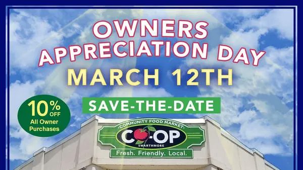 Owners Appreciation Day is tomorrow. Owners save 10% all day. See you at the coop. buff.ly/3InHn36