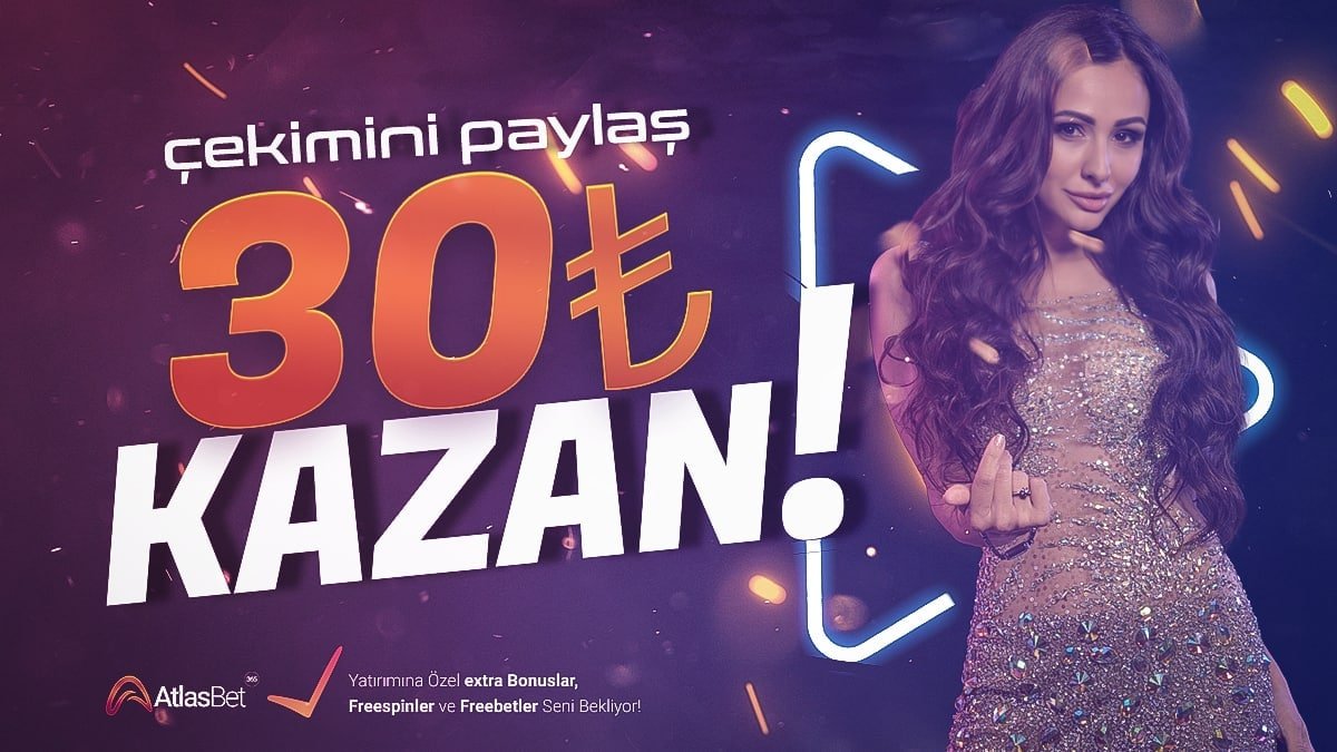 🤑 Atlasbet 'te kazandıkça kazan! 🎁 Çekimini paylaş 30₺ kazan! ‼️ Kazananların Adresi #Atlasbet 🔗 Kazandıran Link : atlas.casa