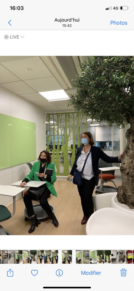 Dans le cadre de notre projet de transformation de l’administration publique »Incarnons le travail de demain »fondé sur l’autonomie,la confiance et la responsabilité 1 visite très inspirante des superbes locaux flex,design,chaleureux &amp;très innovants d’ <a href="/AXAFrance/">AXA France</a> Merci &amp;Bravo !