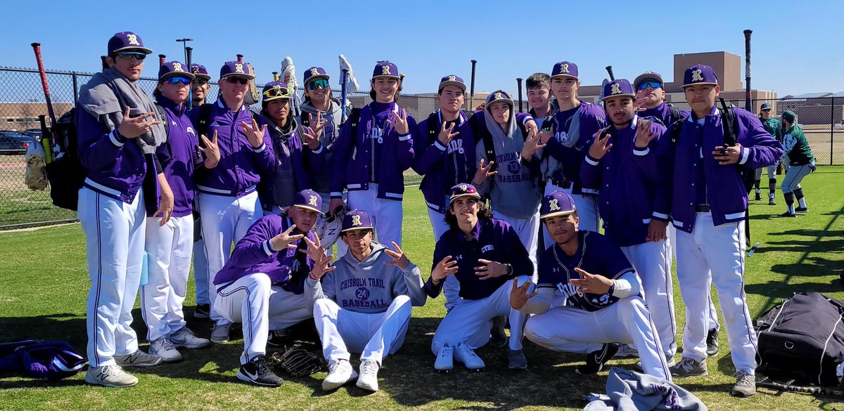 angelmtz's tweet photo. Two Great Wins in Midlothian for the Chisholm Trail Rangers. 6-0 vs. Sunset HS and 9-7 vs. Midlothian Heritage HS.
Saturdays Game vs. Castlberry 7pm @BaseballCths @CalebMtz06 https://t.co/zQNrkvuEZT