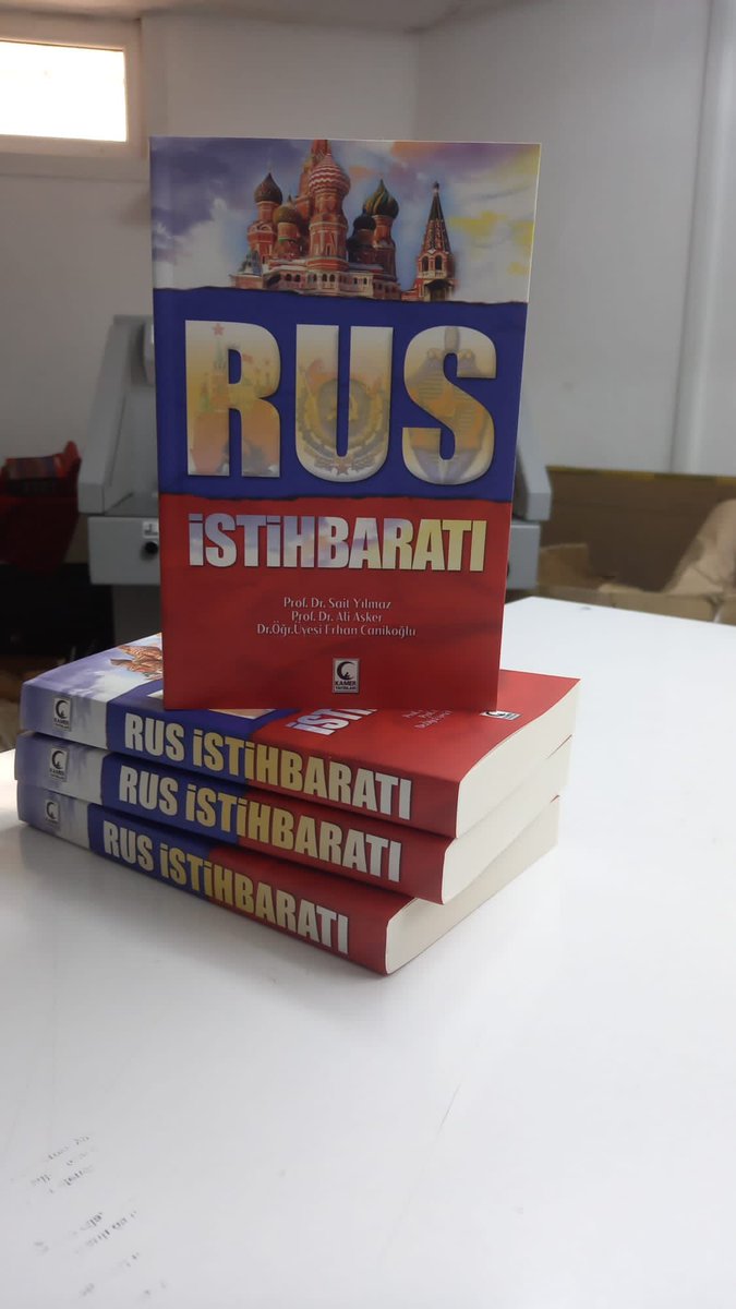 Prof. Dr. Sait Yılmaz ve Prof. Dr. Ali Asker hocalarımızla birlikte kaleme aldığımız "Rus İstihbaratı" isimli kitap, bu ay Kamer Yayınları tarafından yayınlandı.