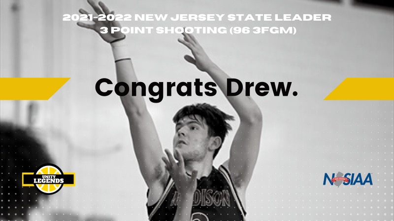 .<a href="/PortlandMBB/">Portland Pilots Men's Basketball</a> commit <a href="/Andr3wStack/">Drew Stack</a> finishes 2021-2022 NJ HS season as the best 3-point shooter in the state. 96 3’s &amp; 3.5 per game. Congrats Drew! #GoPilots! <a href="/CoachLegans/">Shantay Legans</a> @AleksAbrams <a href="/CoachJPope/">Jeremy Pope, M.Ed.</a> <a href="/BigShotBob90/">Bobby Suarez</a> <a href="/CoachLip23/">TJ Lipold</a>