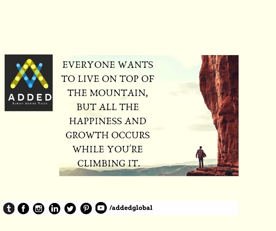 AddedGlobal's tweet photo. Success is where preparation and opportunity meet.
Visit Us https://t.co/2370aJBdNX
#addedtech #instagram #marketingdigital #successgoals #entrepreneur #FridayMotivation #FridayThoughts #FridayFeeling #FridayVibes #progress #success https://t.co/ksNaoA0U8m